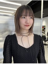 ゼスト 八王子店(ZEST)&nbsp;韓国風タッセルボブ【佐々木麻衣】