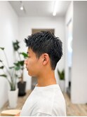 【メンズ★大名】スパイキーショート×アップバング×刈り上げ