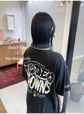 20代30代40代髪質改善カラーアッシュベージュ艶感ストレート