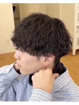 ビカム 名駅(become) 【細かめ波巻きツイスパマッシュ】束間メンズ無造作名古屋名駅栄