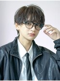 シャドウパーマ ニュアンスパーマフェザーパーマ 韓国ヘア韓流