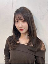 ファルベ(Farbe)&nbsp;簡単で綺麗に見えるワンカールレイヤーカットブラウン