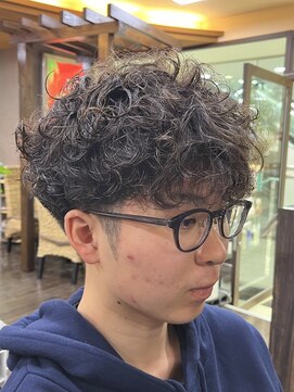 サイファー ヘアークリエイション(CIPHER Hair Creation) メンズスパイラルパーマ