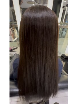 エアー 銀座タワー(AIR) 簡単スタイリング/髪質改善/美髪/明るい白髪染め【榛葉