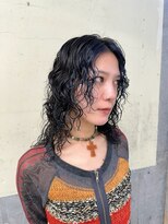 【ステップボーンカット】ダブルカラーでもダメージレスパーマ