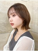 ボブ/ブリーチなし/髪質改善/縮毛矯正/韓国ボブ/立川ボブ