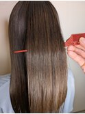髪質改善ストレート