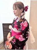 【着付け担当・姫野】花火大会/天神祭/浴衣着付け/ヘアセット