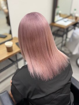 ネクスト 池袋(NEXT) ペールピンク/ピンクカラー/ブリーチ1~2回/ハイトーン