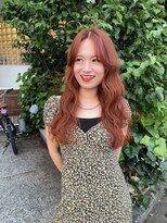 シンク オモテサンドウ(sync omotesando)&nbsp;血色よく見えるオレンジカラー