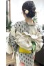浴衣＋ヘアセット￥9900→￥8800