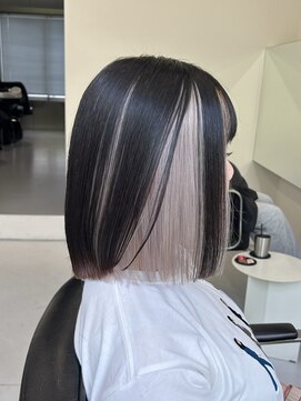 サイ(sai) 前髪/アンブレラカラー/こなれミディ/イメチェン/ウェーブパーマ