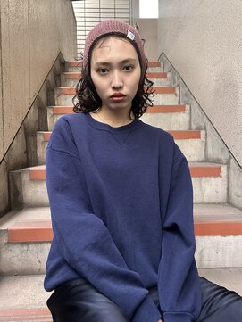 シム 千葉(sim) くるくるパーマ　stylist  nana 【千葉駅】