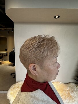 白髪でもできるベージュカラー