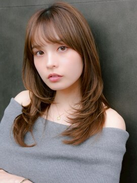 レ セゾン(Les Saisons) ロングレイヤー顔まわりレイヤー30代40代ザクザクレイヤー