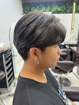 クオリス 上福岡店(QUALIS)&nbsp;冬メンズショートマッシュ×ニュアンス毛流れ