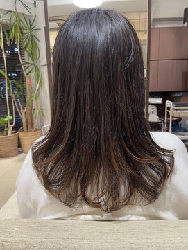 ブルーキャンバス(Blue Canvas) バイカルテ艶トリートメント+カラー+カット  １５９５０円