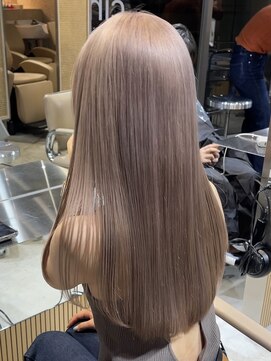 サンクマーケット 渋谷(cinq MARKET) 渋谷ケアブリーチカラーミルクティーベージュヘーゼルベージュ◆