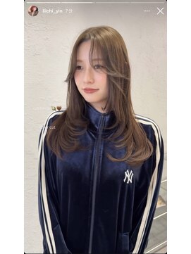 リイチ(LIICHI) ash beige ×  layer