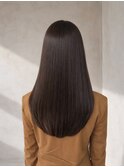 イメチェン/艶カラー縮毛矯正/前髪/[表参道/原宿]