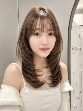 サンド クリア 横浜本店(sand clear) トレンドミディアムレイヤー