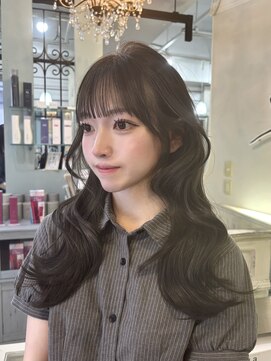 ヘアーアンドメイク シークタチカワ 立川店(Hair&Make Seek) 【澤飯】ブリーチなしダブルカラーで透け感グレージュ