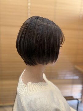 シータ 坂戸北口店(THETA) ショートボブ×アッシュカラー