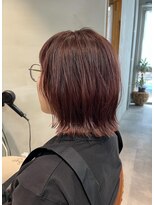 ボン マール ヘアー(Bon Male hair)&nbsp;ボブ×ピンクブラウン