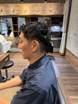 メンズココ メンズパーマ 韓国ヘア 日本橋店(MENS COCO)&nbsp;ショートレイヤー