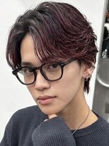 men's salon tiam 渋谷 メンズカット/メンズカラー/韓国【ティアム】&nbsp;ワインレッド