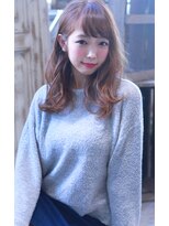 ラファンジュ ヘアー(Rohange hair)&nbsp;【Rohange】やわふわセミディ#耳かけ#イメチェン#毛先パーマ