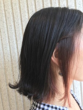 エイトタマプラ たまプラーザ店(EIGHT tamapla) 【EIGHTたまプラ】デザインカラー_切りっぱなしボブ