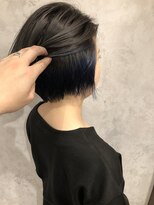 ヘアー リラクゼーション ドロップ 大森店(Hair relaxation drop) 【インナーカラー】ブルーブラック/ネイビーブルー/ネイビー