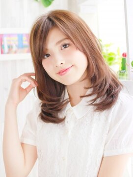 ヘアメイク ナル(hair make nalu) 上品なカールストレートスタイル