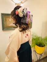 ヘアーアンドメイク アートカーレ(HAIR&MAKE art K) 卒業式　着付け＆ヘアセット