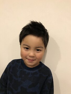 理容 うめむら キッズアップバング