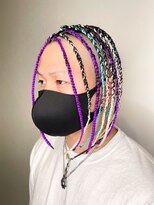 ディーアール(DR) 祝成人式☆ブラックヘアーもお任せあれ!#ブレイズ#盛岡#cornrow