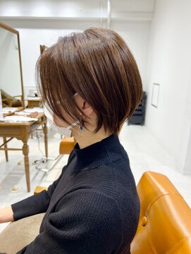 ネイロ 錦糸町(NeiRo) マッシュくびれヘアビタミンカラーメルティカラーセンターパート