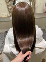 ムーン(moon)&nbsp;#ミディアムヘア #ショコラベージュ #ボブルフ #ベビーバング