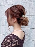 クシュっとシニヨンタック