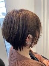 ヘアーサロン ファイブシー(HAIR SALON 5C) ショートボブ　ハイライト