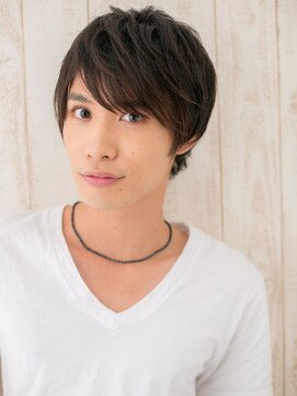 モッズヘア メン 南越谷南口店(mod's hair men) 重めバングの目力UPこなれ感ショートウルフL