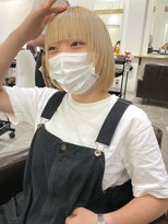 ソイ コンク 下北沢(soi conc)&nbsp;ブロンドボブ/ハイトーンボブ/ケアブリーチ