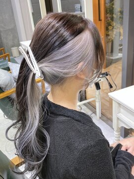 デイズ(days) DAYS明治神宮前デザインカラーインナーカラーホワイトカラー10代