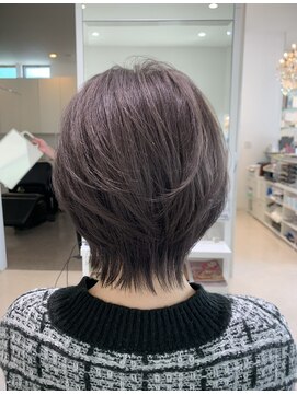 ヘア リゾート ココ(hair resort cocok) ラベンダーグレージュ