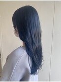 グレーブルー◯ブルーブラック◯地毛風