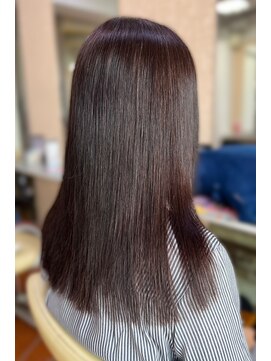 アークスヘアー 20代30代40代大人可愛い髪質改善カラー艶感ストレート透明感