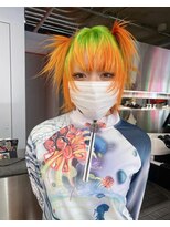 レコ 渋谷(LECO)&nbsp;ネオンカラーの2トーンデザイン