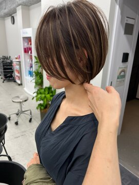 ジルブラン 横浜関内(JIL BLAN) ハイライトバレイヤージュダブルカラーケアブリーチ30代40代