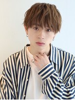 アンドレイ 表参道(andrey)&nbsp;【ANDREY】アッシュブラック/ハイライト/マッシュパーマ/ウルフ